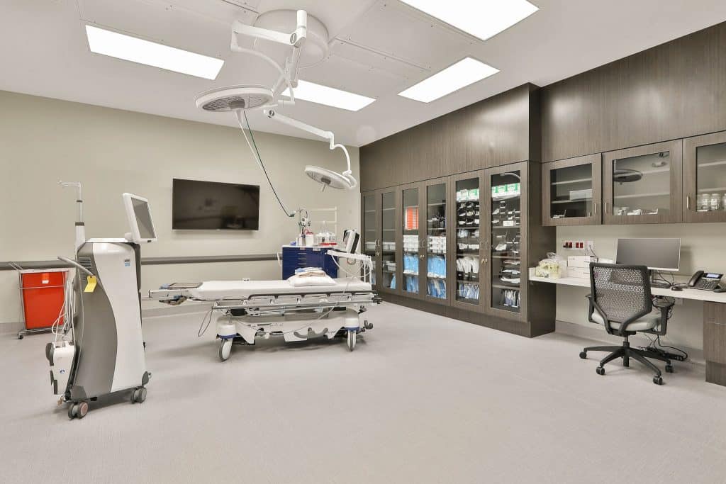 Interior view of Takle Eye Surgery Center in Locust Grove, GA.