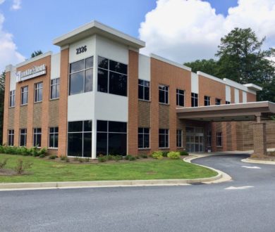 View of front of building for Ankle and Foot Centers of Georgia, Newnan, GA location.