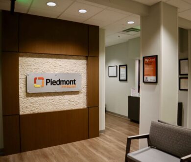 Interior of Piedmont Newnan Urology in Newnan, GA.