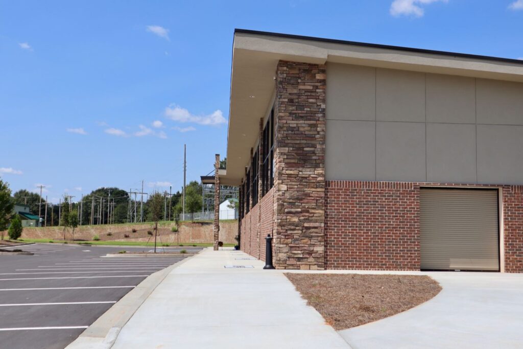 Exterior of SELCAT training building in Newnan, GA.