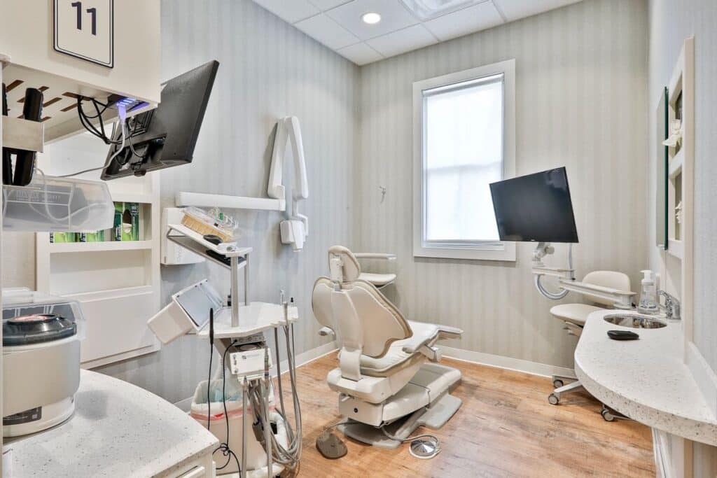 Interior of Waldron & Lee Dentistry office in Marietta, GA.