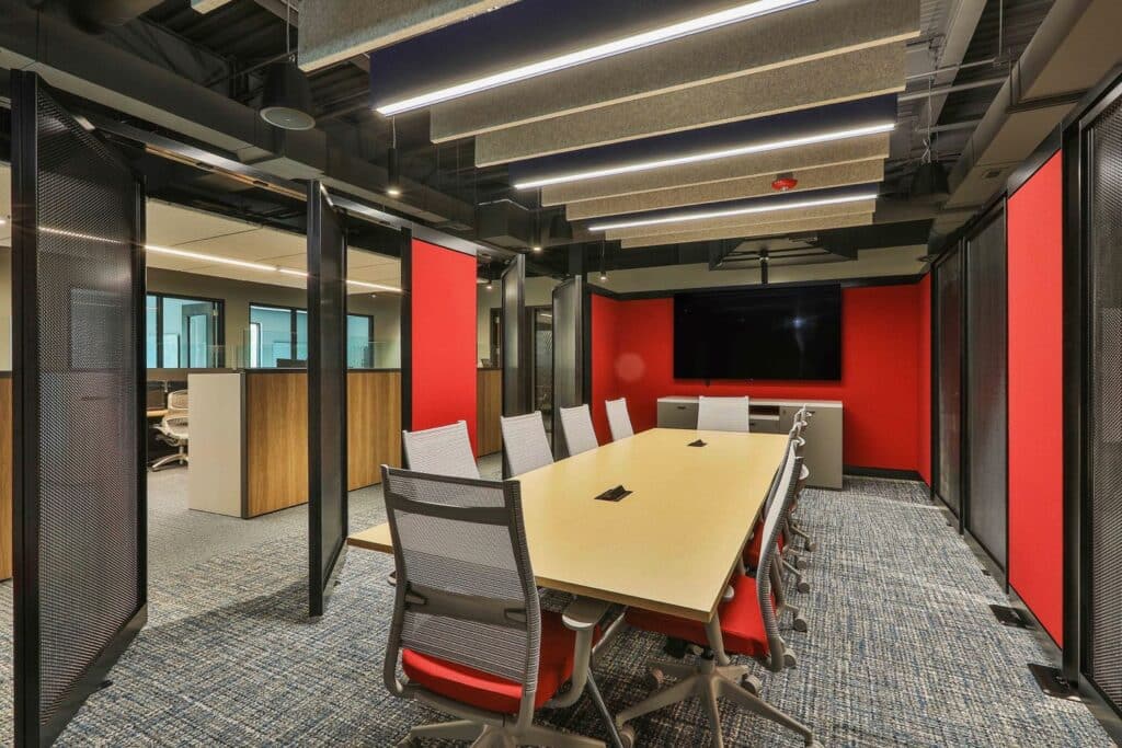 Collaboration space inside SMC3 headquarters in Peachtree City, GA.