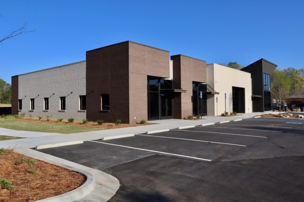 Jeffries Eye Care Office Building in Newnan, GA.