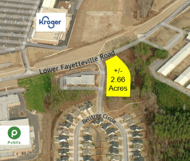 Commercial Lot For Sale in Newnan, GA.