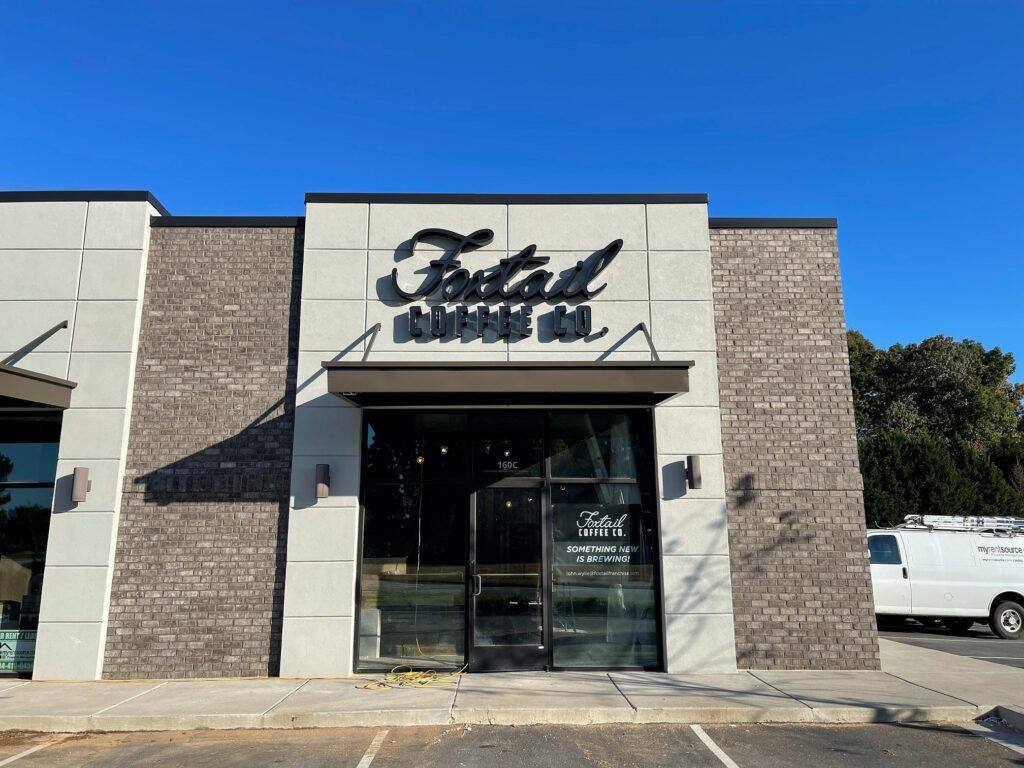 Foxtail Coffee Co. in Newnan, GA.