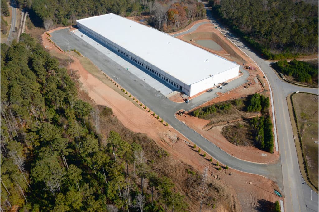 Coweta Business Center Tilt-up Industrial Building in Newnan, GA.