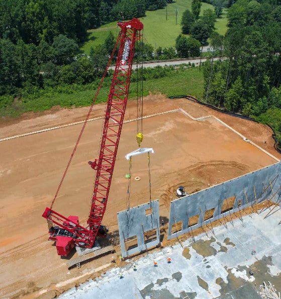 Tilt-Up Construction for Coweta Business Center in Newnan, GA.