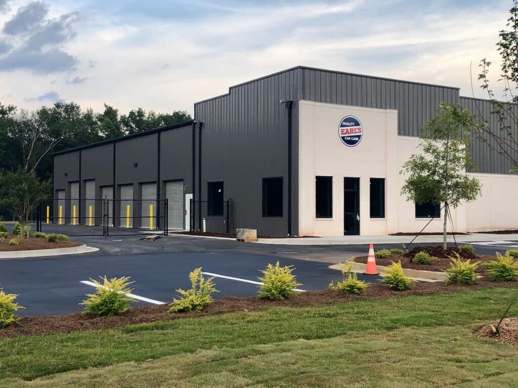 Earl's Quality Car Care under construction in Peachtree City, GA.